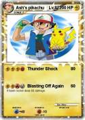 Ash's pikachu