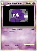 baby pruple man