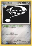 custom level