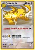 Raichu Ex