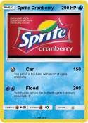 Sprite Cranberr