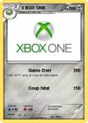X BOX ONE