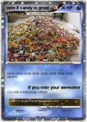 vote if candy