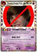 Thumb Down For