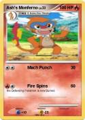 Ash's Monferno