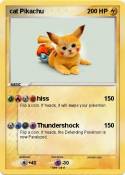 cat Pikachu