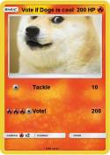 Vote if Doge is