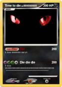 Time to die