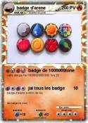 badge d'arene