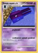 Purple squid