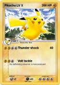 Pikachu LV X