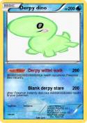 Derpy dino