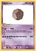5 faced coin