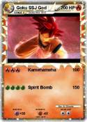 Goku SSJ God