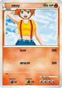 misty