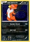 dark raichu EX