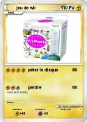 jeu de wii