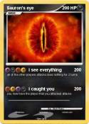 Sauron's eye