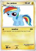 the rainbow