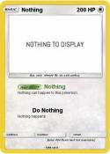 Nothing