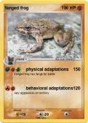 fanged frog
