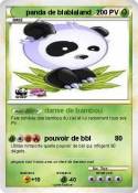 panda de blabla