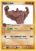 Diglet x Gym