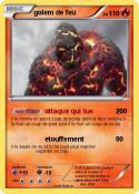golem de feu