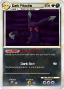 Dark Pikachu