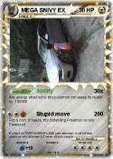 MEGA SNIVY EX