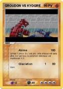 GROUDON VS KYOG