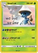 Smurf cat