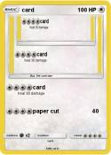 card
