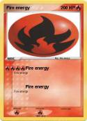 Fire energy