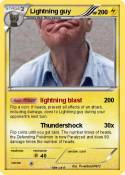 Lightning guy