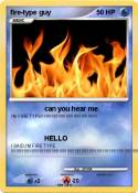 fire-type guy