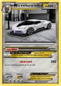 la voiture noir