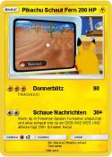 Pikachu Schaut