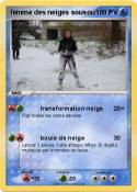 femme des neige