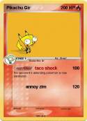 Pikachu Gir