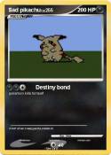 Sad pikachu