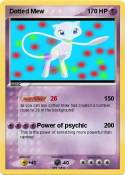 Dotted Mew