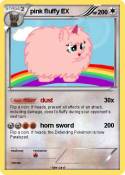 pink fluffy