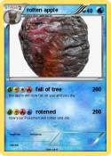 rotten apple