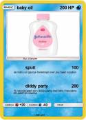 baby oil