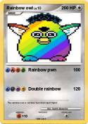 Rainbow owl