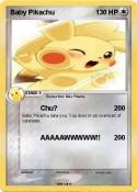 Baby Pikachu