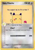 Baby Pikachu