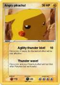 Angry pikachu!