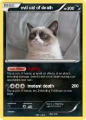 evil cat of